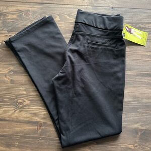Black Women’s Stretch Pull-on Barely Boot Pants